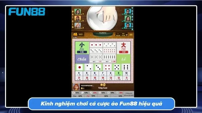 Chiến thuật quản lý vốn cược thông minh giúp bảo toàn tài khoản.