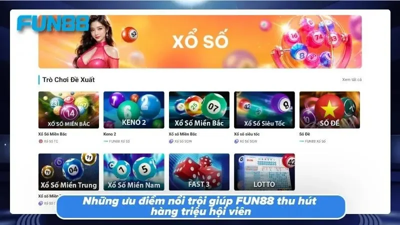 Giới thiệu FUN88 với những tính năng nổi trội